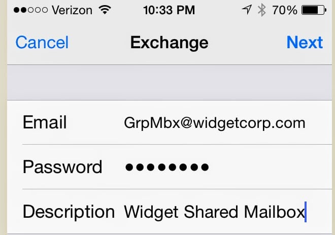 How to Sync iPhone Exchange Server Contact and Calendar